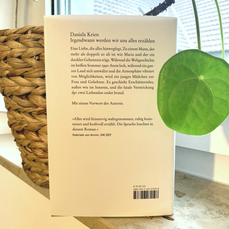 Daniela Krien Irgendwann werden wir uns alles erzählen Aus Liebe zum Lesen